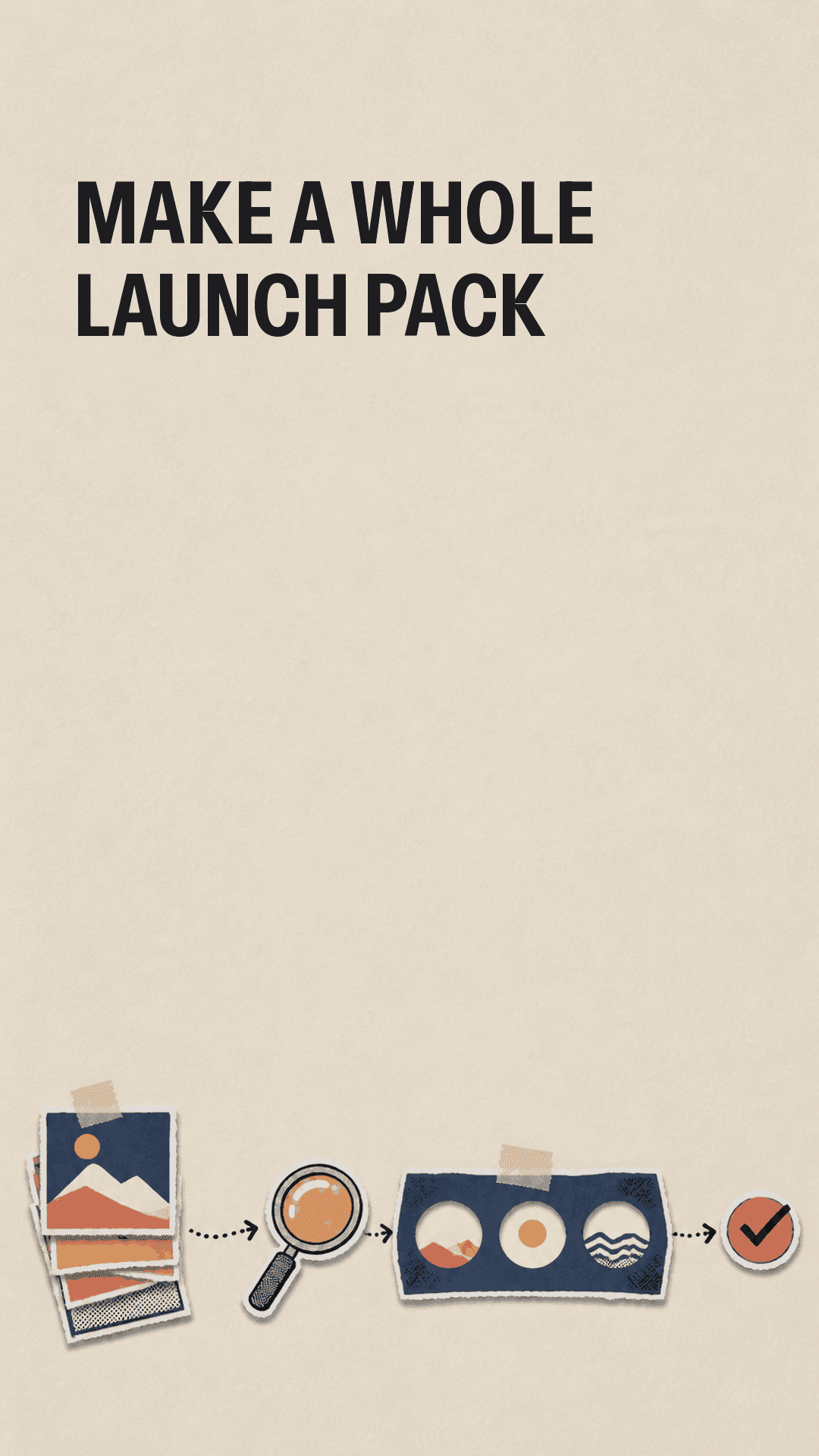 A finished vertical story graphic