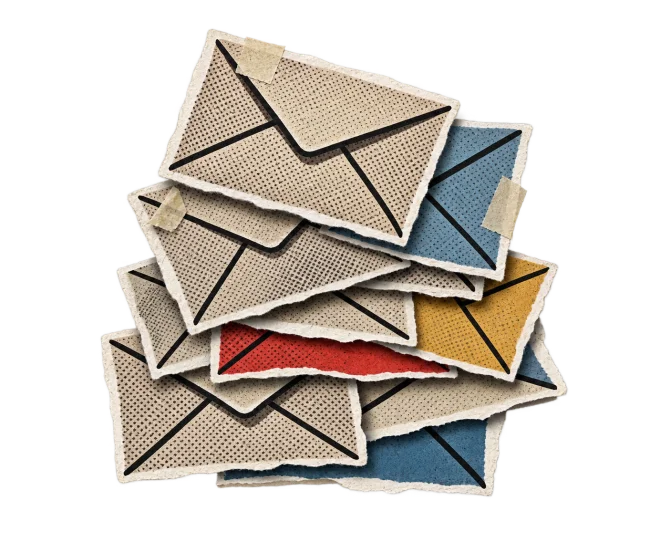 An overloaded inbox showing work at risk of missing deadline